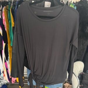 Lululemon Women's Black Long Sleeve Top